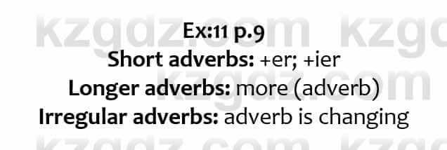 Английский язык (Excel for Kazakhstan (Grade 6) Student's book) Вирджиниия Эванс 6 класс 2018 Упражнение Ex 11