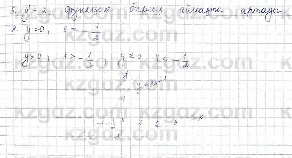 Алгебра (Обще-гуманитарное направление) Абылкасымова 10 ОГН класс 2019 Упражнение 21.1