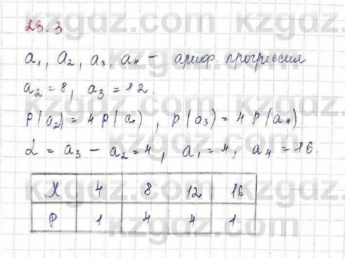 Алгебра (Обще-гуманитарное направление) Абылкасымова 10 ОГН класс 2019 Упражнение 23.3