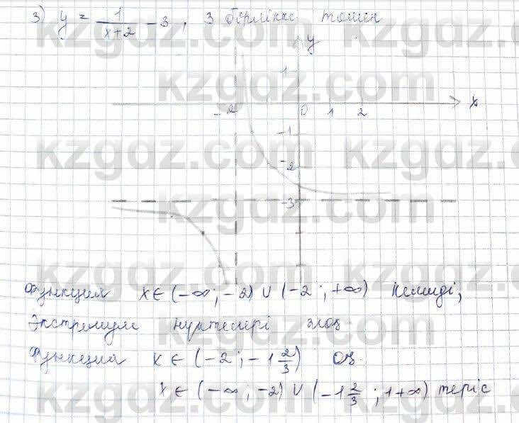 Алгебра (Обще-гуманитарное направление) Абылкасымова 10 ОГН класс 2019 Упражнение 3.9