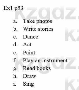 Английский язык Eyes Open 1 for Kazakhstan (Grade 5) Student's book Goldstein Ben 5 класс 2019 Упражнение Ex 1