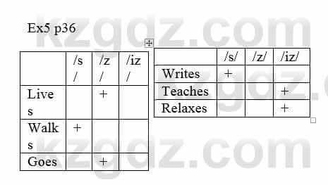 Английский язык Excel for Kazakhstan (Grade 5) Student's book Вирджиниия Эванс 5 класс 2017 Упражнение Ex 5