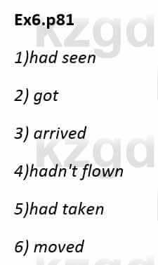 Английский язык (English Plus. Grade 8. Student books) Wetz Ben 8 класс 2015 Упражнение Ex 6