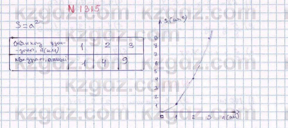 Математика Алдамуратова 6 класс 2018 Упражнение 1315
