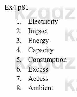 Английский язык (Action for Kazakhstan Grade 11 (Science Schools) Student`s book) Jenny Dooley 11 ЕМН класс 2020 Упражнение 4