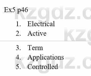 Английский язык (Action for Kazakhstan Grade 11 (Science Schools) Student`s book) Jenny Dooley 11 ЕМН класс 2020 Упражнение 5