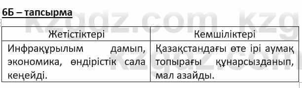 Казахский язык Мамаева М. 9 класс 2019 Упражнение 6Б