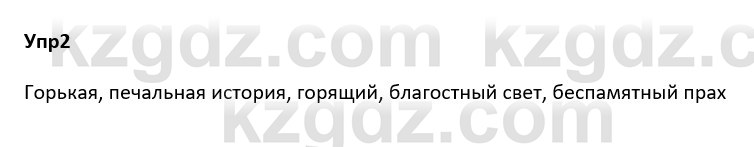 Русский язык и литература Ержанова Р. 9 класс 2019 Вопрос 2