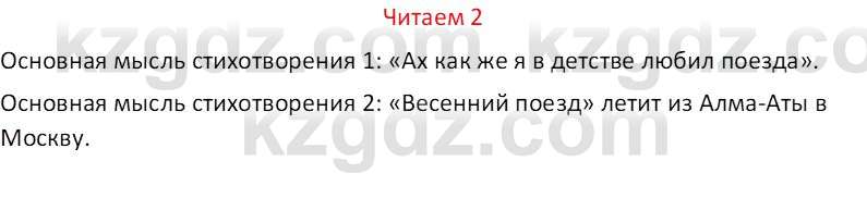 Русский язык (Часть 1) Клокова Е.В. 5 класс 2018 Вопрос 2