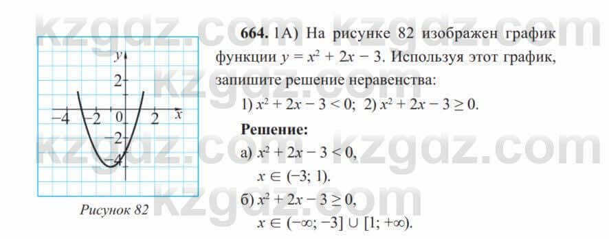 Алгебра Солтан 8 класс 2020 Упражнение 664 1А